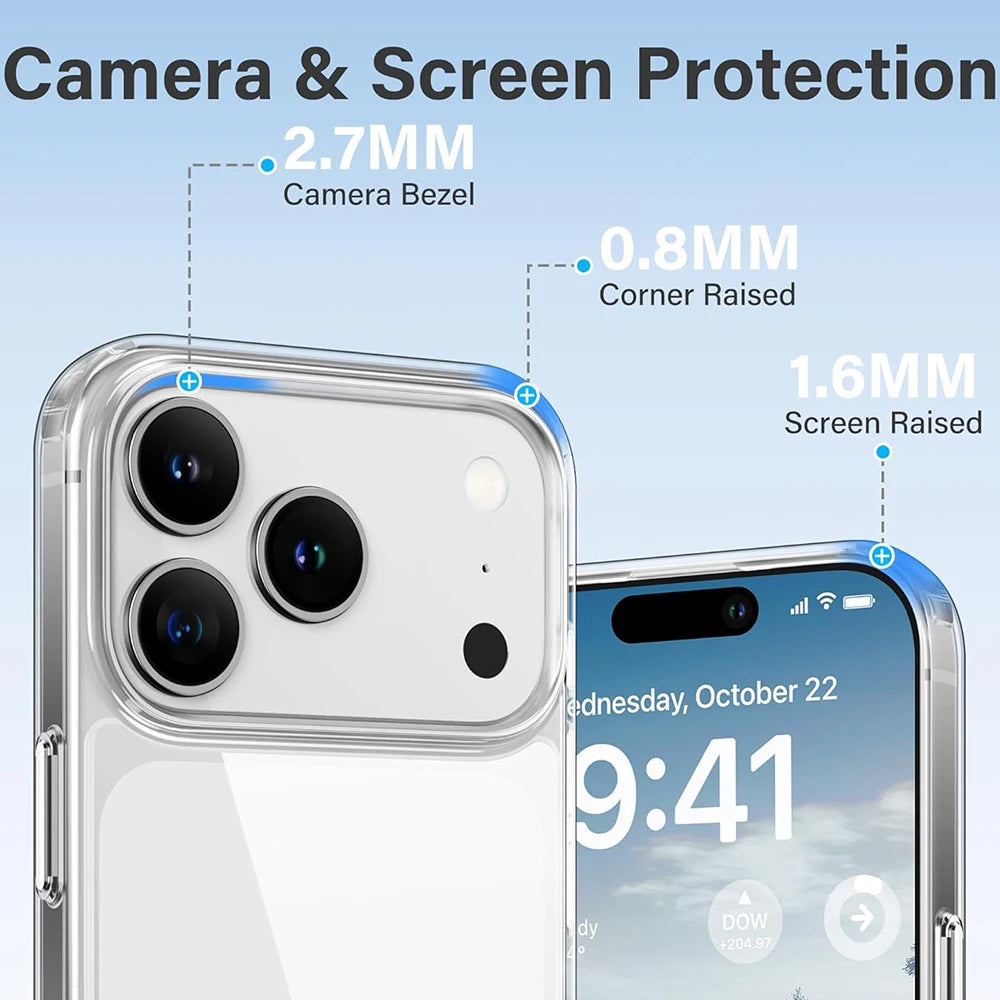 VitaPhone™ UltraClear Soft-TPU Transparent iPhone Case
