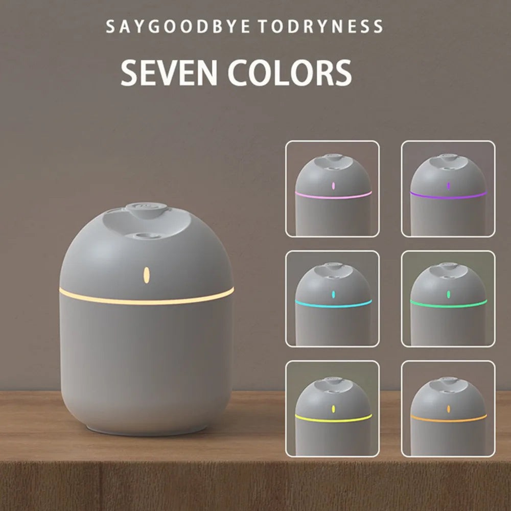 Vital™ AquaMist 270ml Cool Mist Humidifier & Aroma Diffuser