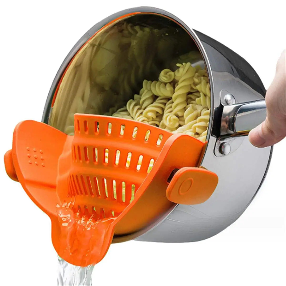 ChefClip™ Universal Silicone Strainer