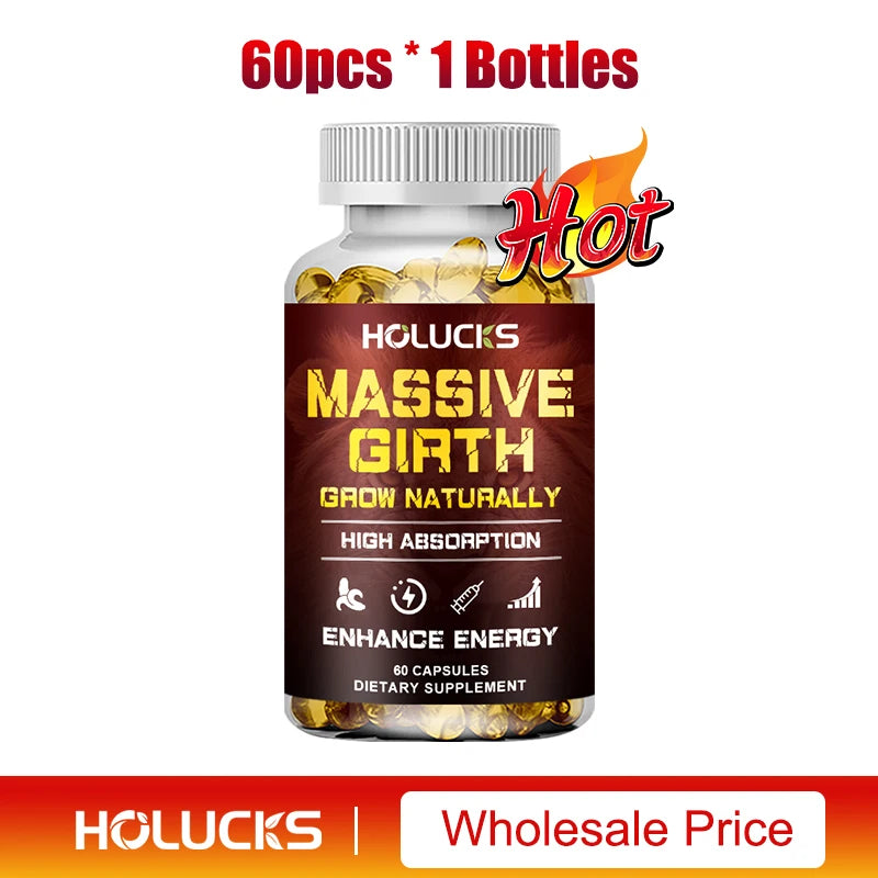 VITA HOLUCKS Natural Performance & Energy Supplement Capsules