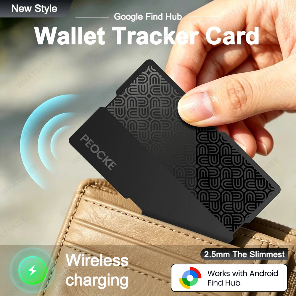 Tracker-Karte für die Geldbörse ultradünn – Ansicht 2