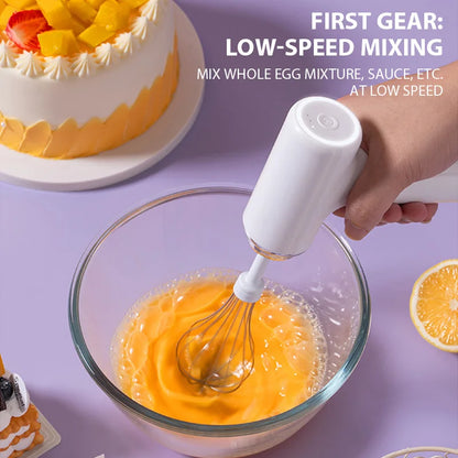 Vital™ Cordless Rechargeable Handheld Electric Egg Beater & Baking Mixer