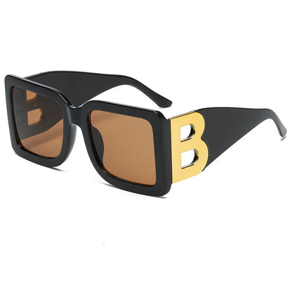 VitalLuxury™ B-Logo Big Frame Glasses