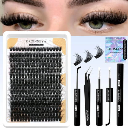 VitaCare™ LashPro DIY Salon-Grade Cluster Eyelash Extension Kit