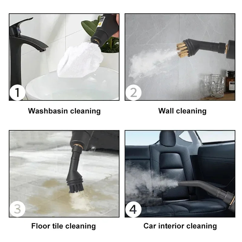 VitaHome™ VaporBlast High-Temperature Handheld Steam Cleaner