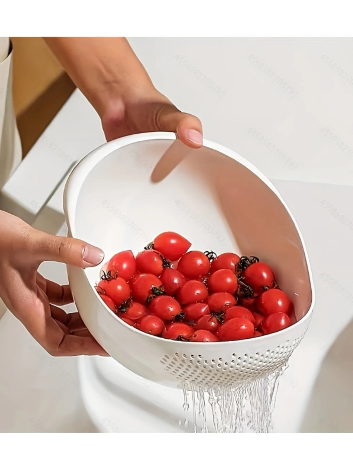 VitaHome™ AquaDrain Multi-Purpose Rice & Produce Strainer Basket