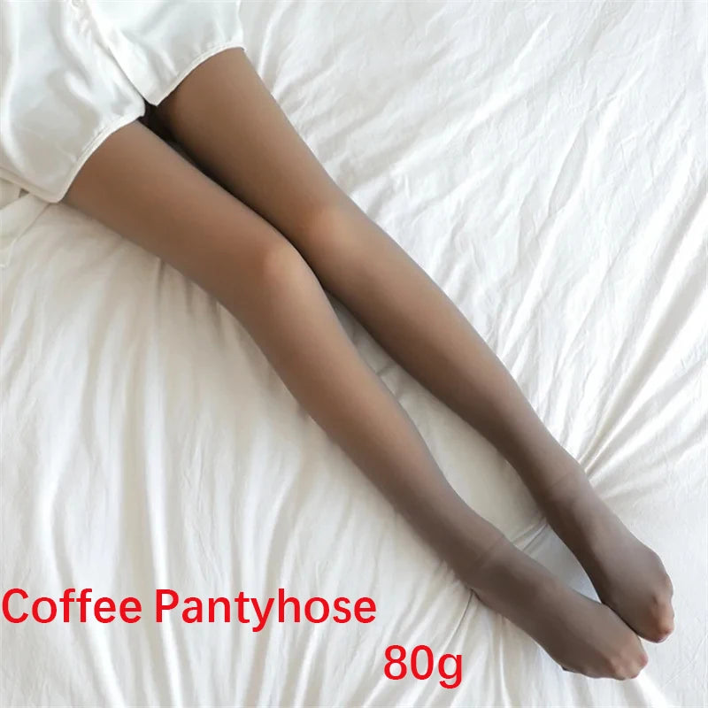 VitaCare™ VelvetGlow Thermal Fake Translucent Tights
