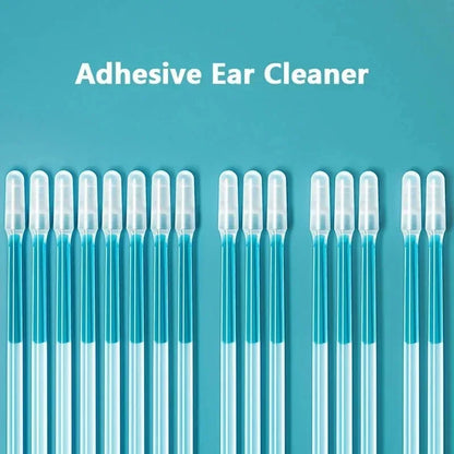 Reusable Gentle Silicone Earwax Removal Sticks (24pcs)