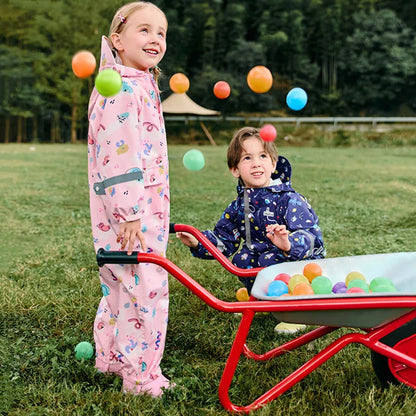 VitaHome™ DinoSplash Waterproof Kids Rain Jumpsuit