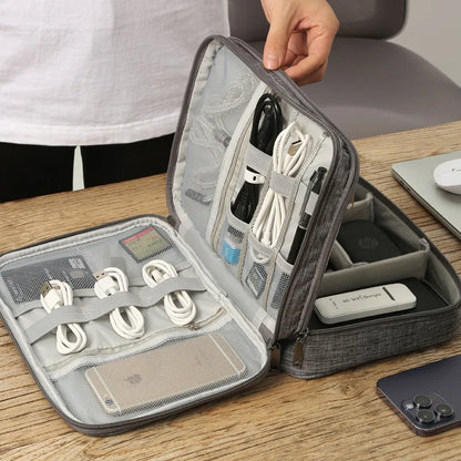 Vital™ TechVault Three-Layer Digital Organizer Travel Case
