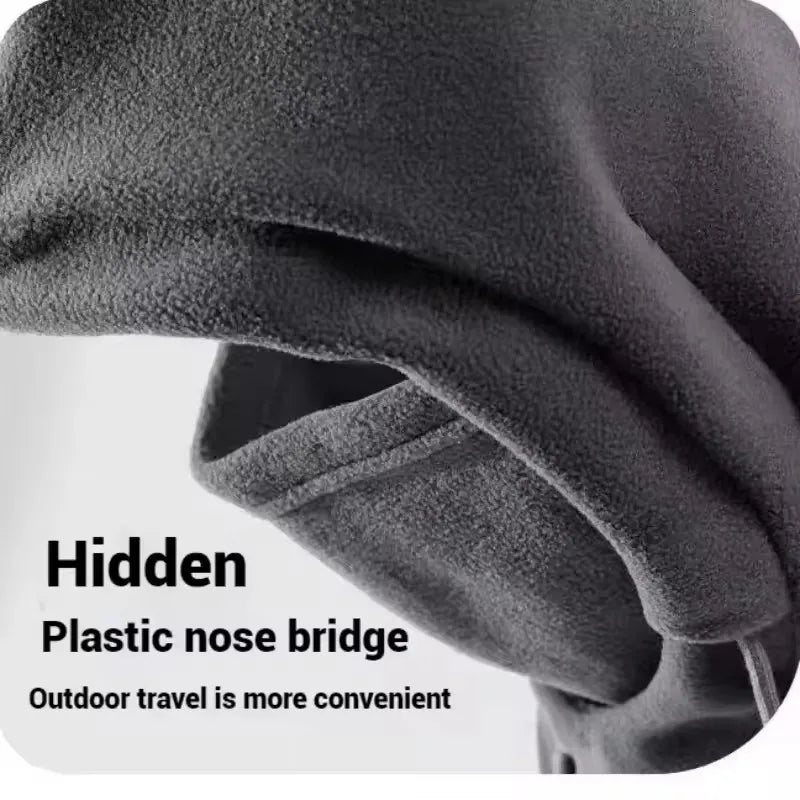 3-in-1 Winter Warm Balaclava Hat with Mask & Neck Warmer