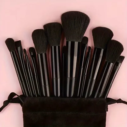 VitaCare™ VelvetBlend 13-Piece Professional Makeup Brush Set