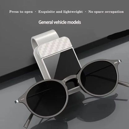 Viat Car Sun Visor Sunglasses Clip & Ticket Organizer