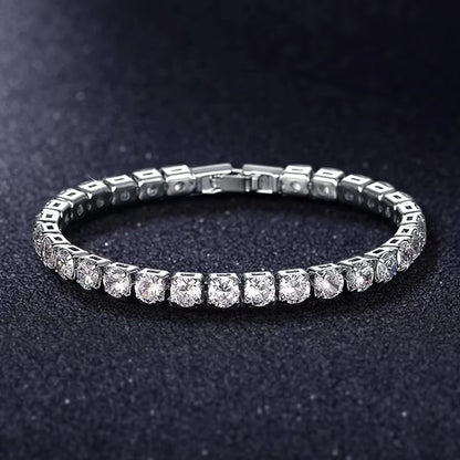 Luxury Gold & Silver Tone Princess Statement Bangle Bracelet