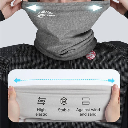 GTUBIKE Winter Thermal Fleece Cycling Face Mask & Neck Gaiter