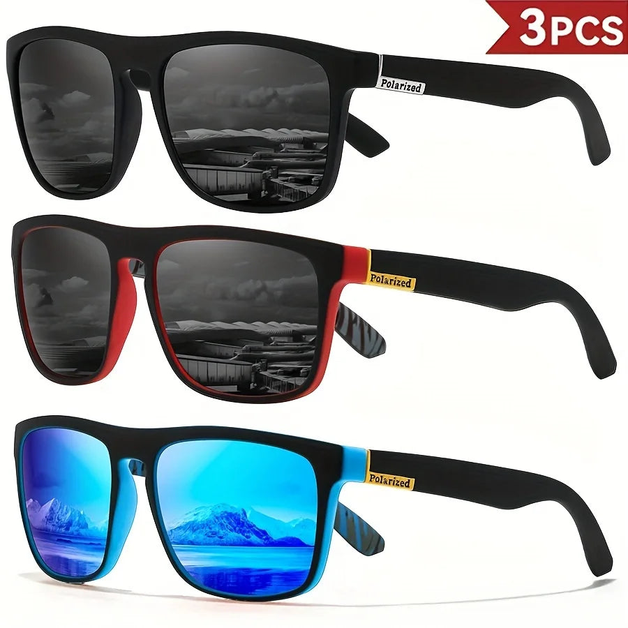 VitaCare™ ShadowShield Polarized Classic Square Sports Sunglasses