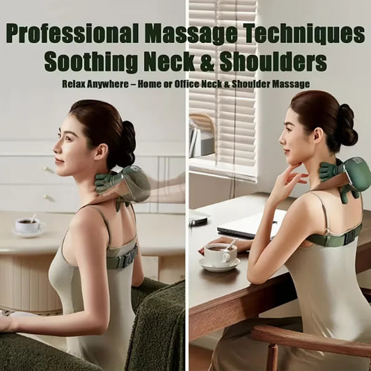 Nackenmassagegerät kabellos elektrisch