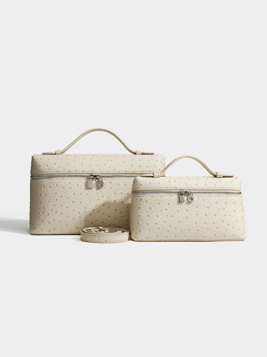 Schultertasche aus Leder zum Umhängen