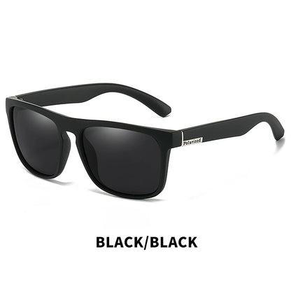 Vita Vintage Square Polarized Driving & Fishing Sunglasses