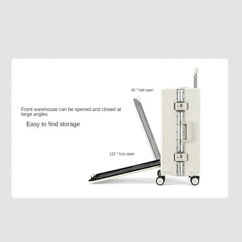 Vital™ AeroPro 20-Inch Front-Opening Aluminum Frame Boarding Case