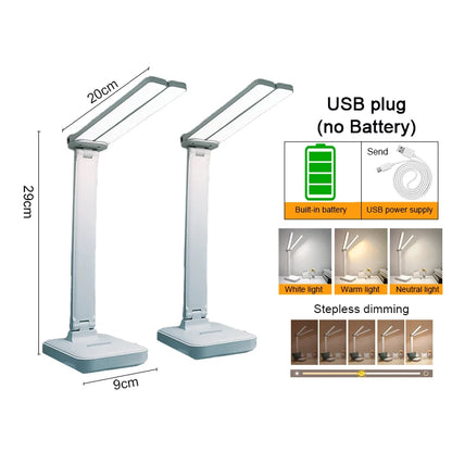 Schreibtischlampe USB dimmbar mit Touch 3 Stufen – Ansicht 11