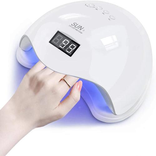 Nagellampe LED-UV mit 4 Timern und Sensor