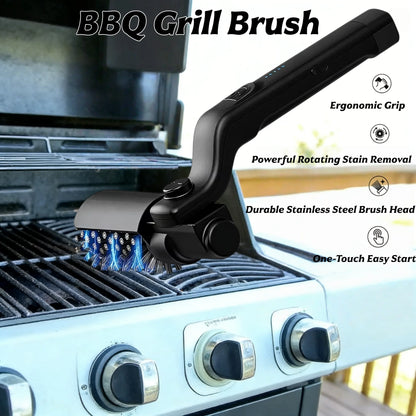 Vital™ PowerScrub 3-Speed Electric BBQ Grill Cleaner