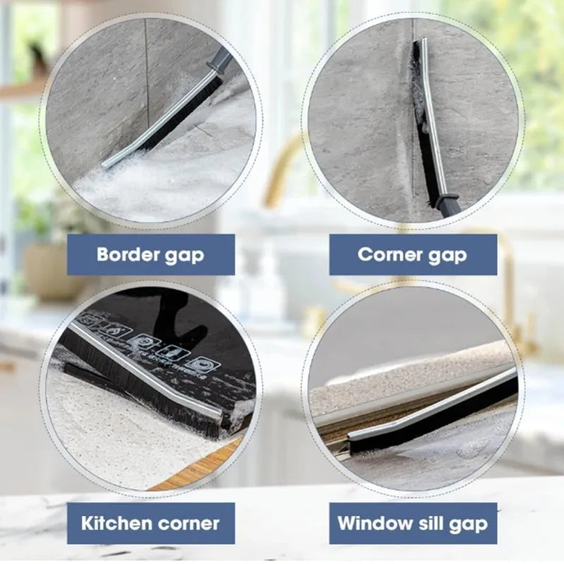 VitaHome™ DeepClean 3-Piece Hard-Bristle Crevice Brush Set