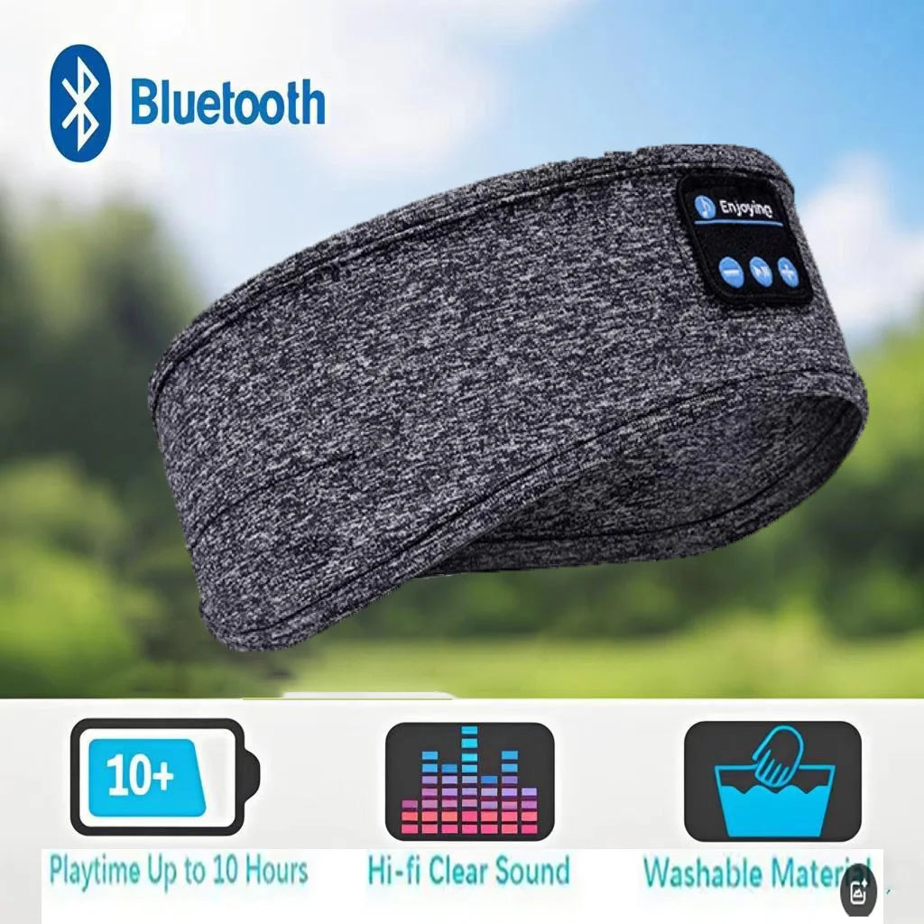 Vital™ 2-in-1 Bluetooth Sleep Headset & Sports Headband | Wireless Music Eye Mask