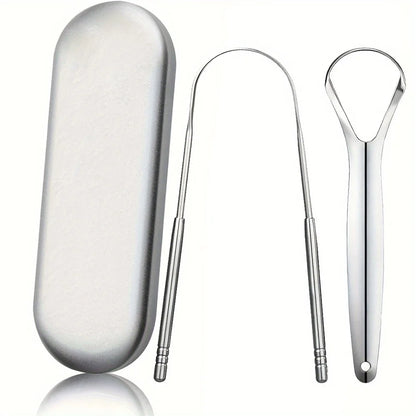 VitaCare™ PureZen Stainless Steel Tongue Cleaner (1 & 3 Pack)
