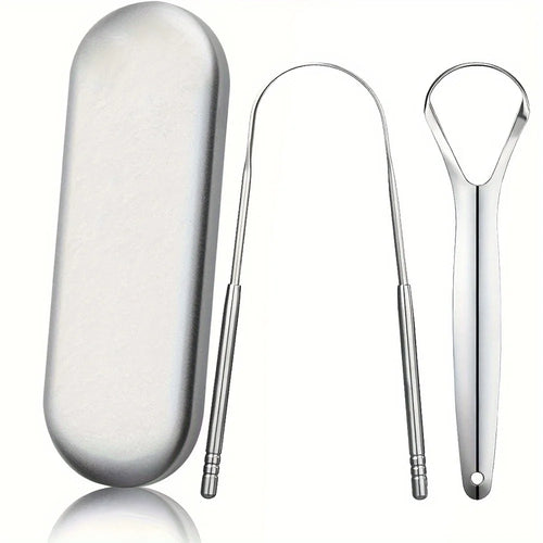 VitaCare™ PureZen Stainless Steel Tongue Cleaner (1 & 3 Pack)