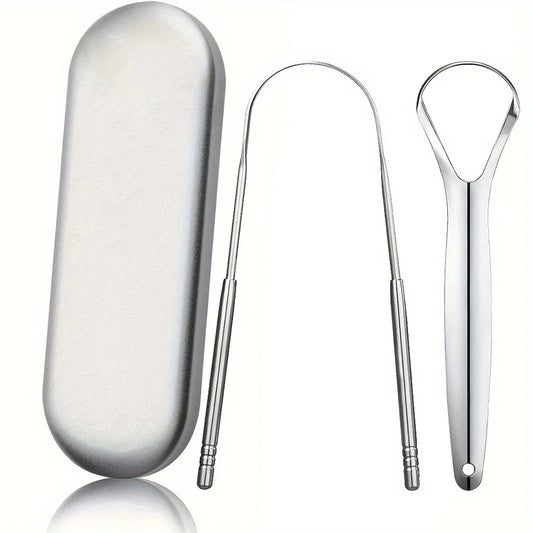 VitaCare™ PureZen Stainless Steel Tongue Cleaner (1 & 3 Pack)