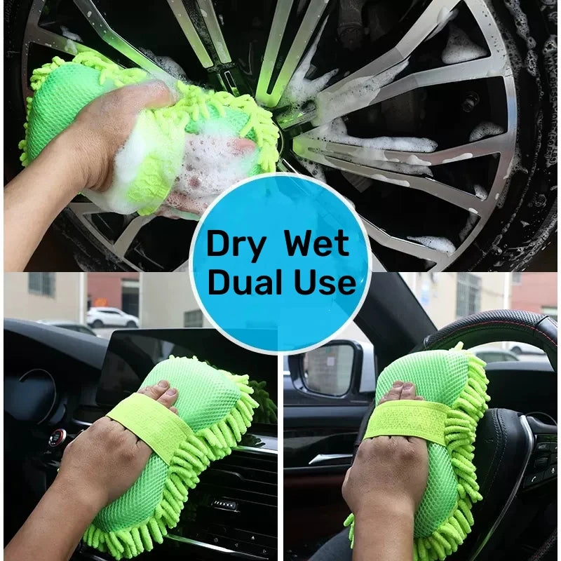 Vital™ Waschschwamm und Trockentuch fürs Auto, Set – Ansicht 5