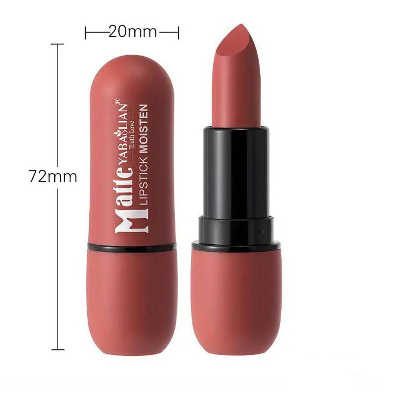 Vital™ Classic Matte Velvet Lipstick | High-Pigment & Waterproof Long-Lasting Lip Color