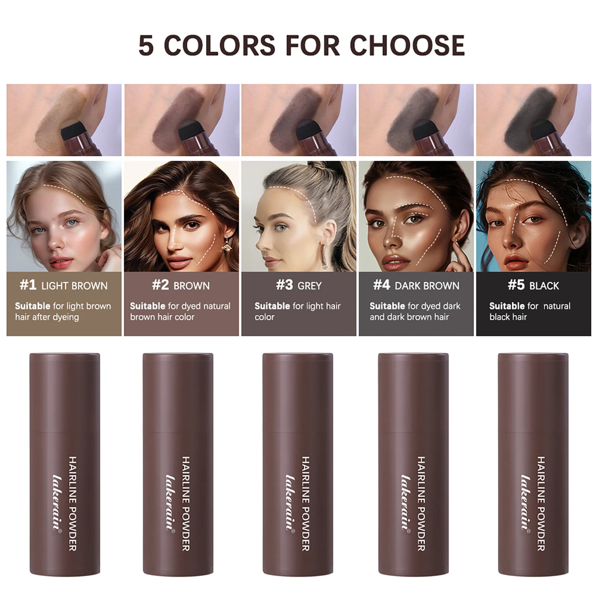 VitaCare™ RootRevive Waterproof Hairline Concealer & Powder Pen