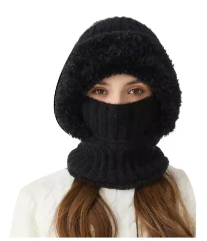 3-in-1 Multifunctional Knitted Winter Hat, Scarf & Face Mask