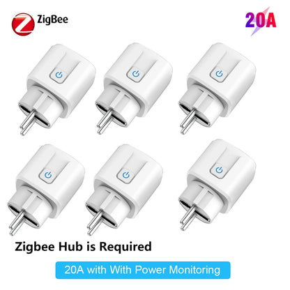Smarte Steckdose ZigBee mit Verbrauchsmessung 16 A – Ansicht 13
