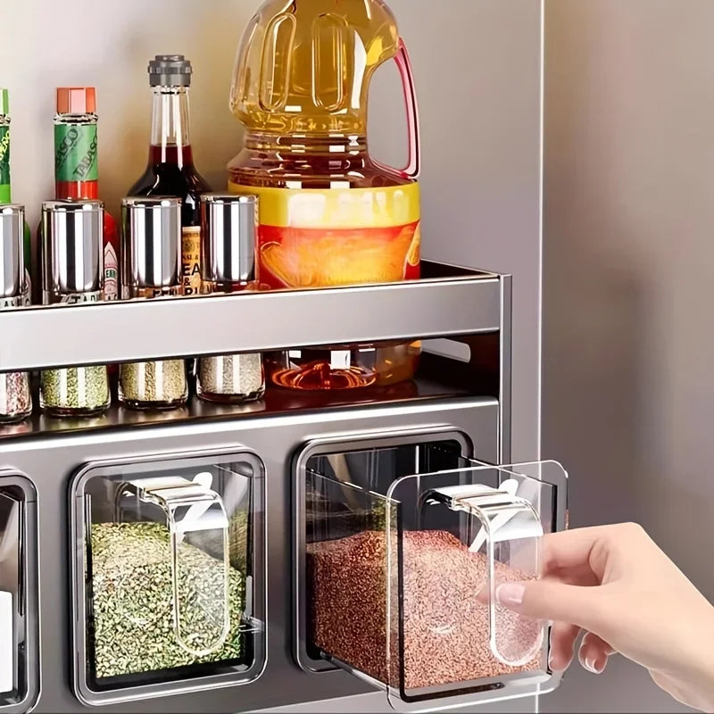 Vital™ SpiceVault No-Drill Wall-Mounted Spice Organizer Set