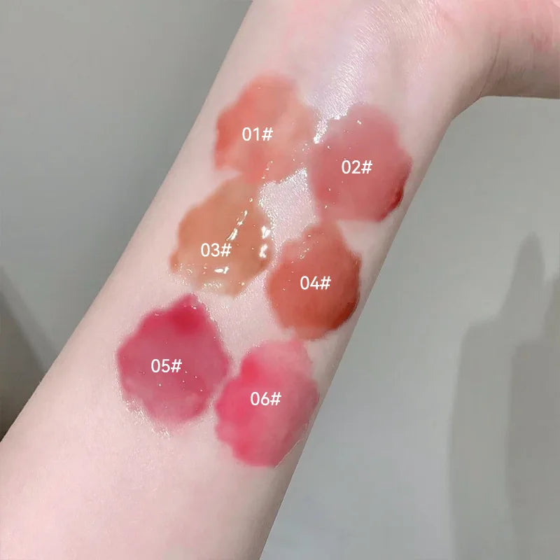Lipgloss mit Spiegelglanz und Pflegeöl – Ansicht 3