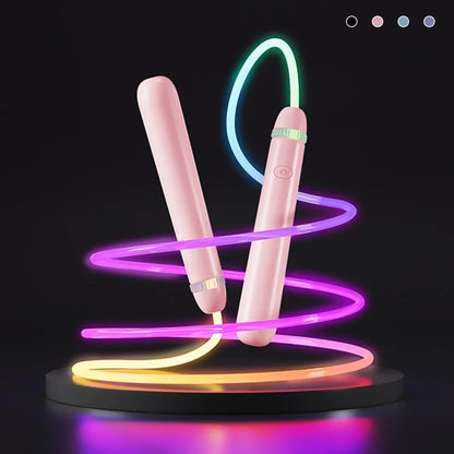 Springseil leuchtend mit LED und USB 280 cm – Ansicht 3