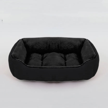 Hundebett aus Plüsch eckig – Ansicht 7