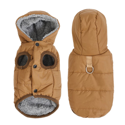 VitaCare™ SnugParka Fleece Dog Hoodie with D-Ring