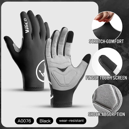 VitaCare™ AeroGrip Full-Finger Touchscreen Cycling Gloves