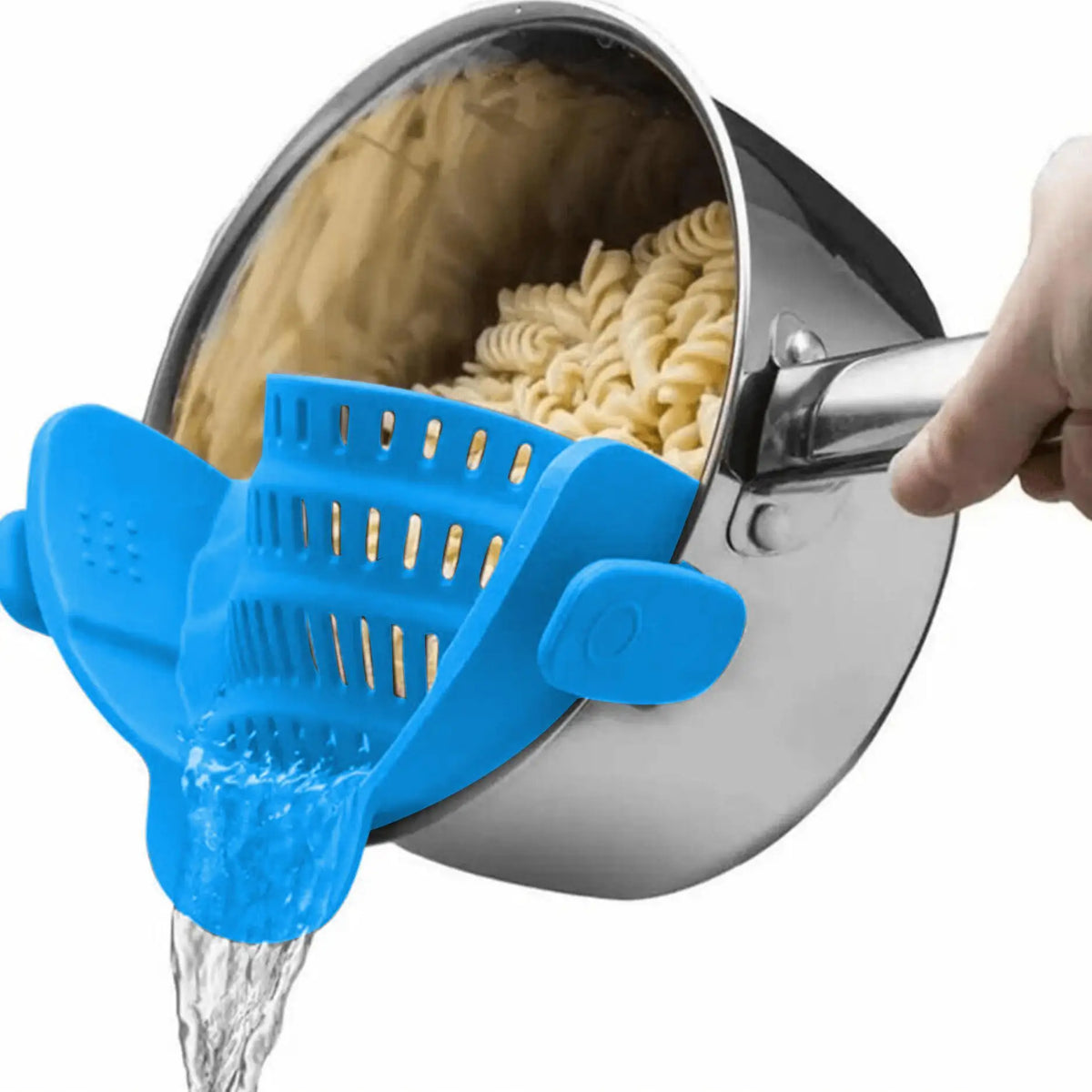 ChefClip™ Universal Silicone Strainer