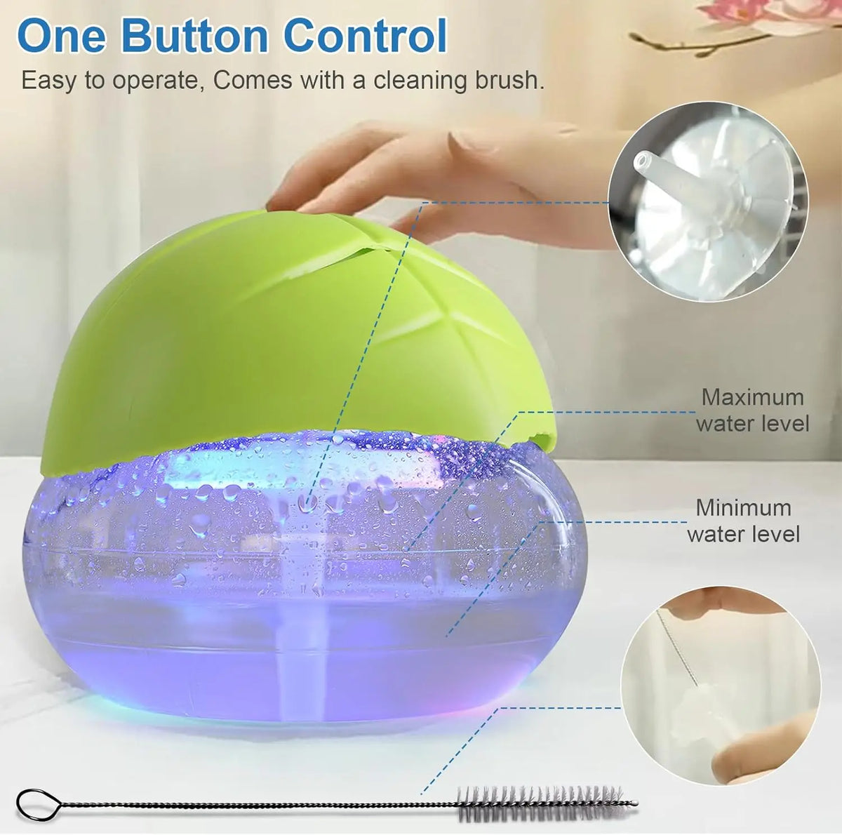Aroma-Diffuser mit Luftreinigung – Ansicht 4