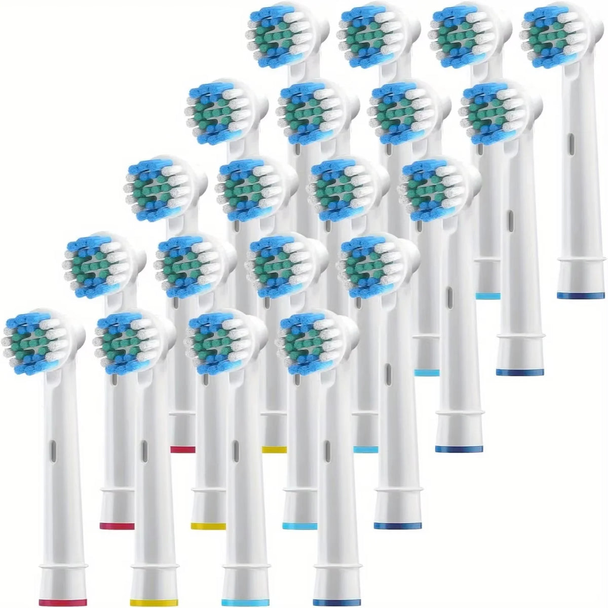 Replacement Toothbrush Heads Compatible with Oral-B (Multi-Pack)
