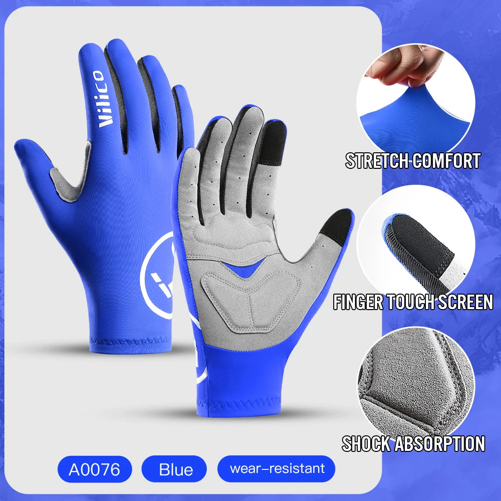 VitaCare™ AeroGrip Full-Finger Touchscreen Cycling Gloves