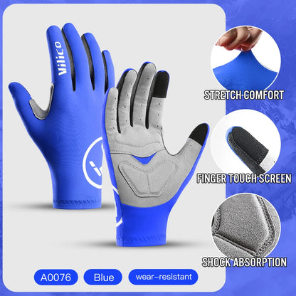 VitaCare™ AeroGrip Full-Finger Touchscreen Cycling Gloves