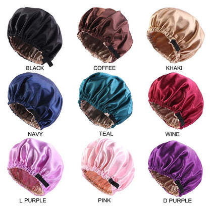 VitaSilk™ Adjustable Satin Sleep Cap