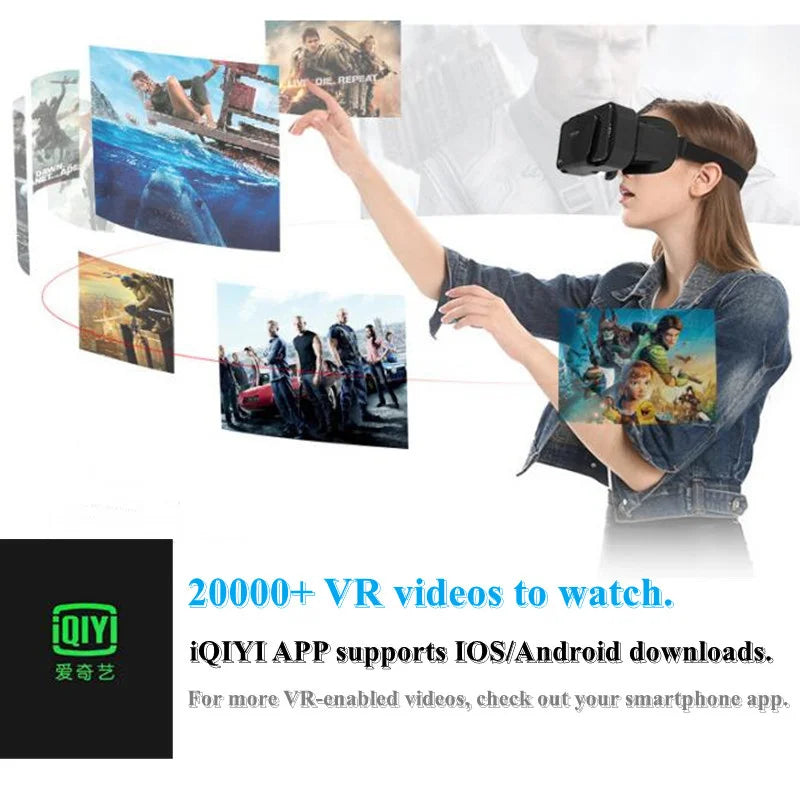 Vital™ VisionVR 3D Virtual Reality Smartphone Headset